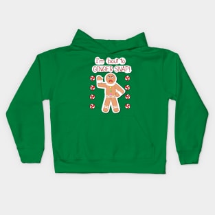 Gingerbread attitude! Kids Hoodie